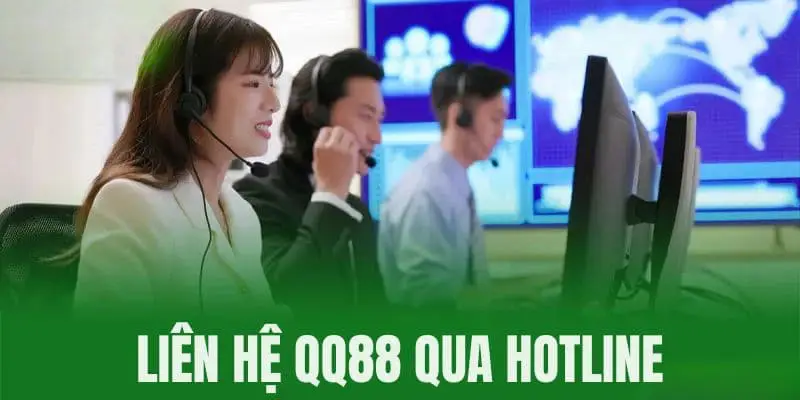 Đội ngũ trực tổng đài QQ88 nhanh